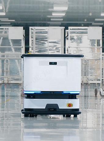 Robot vận chuyển con lăn