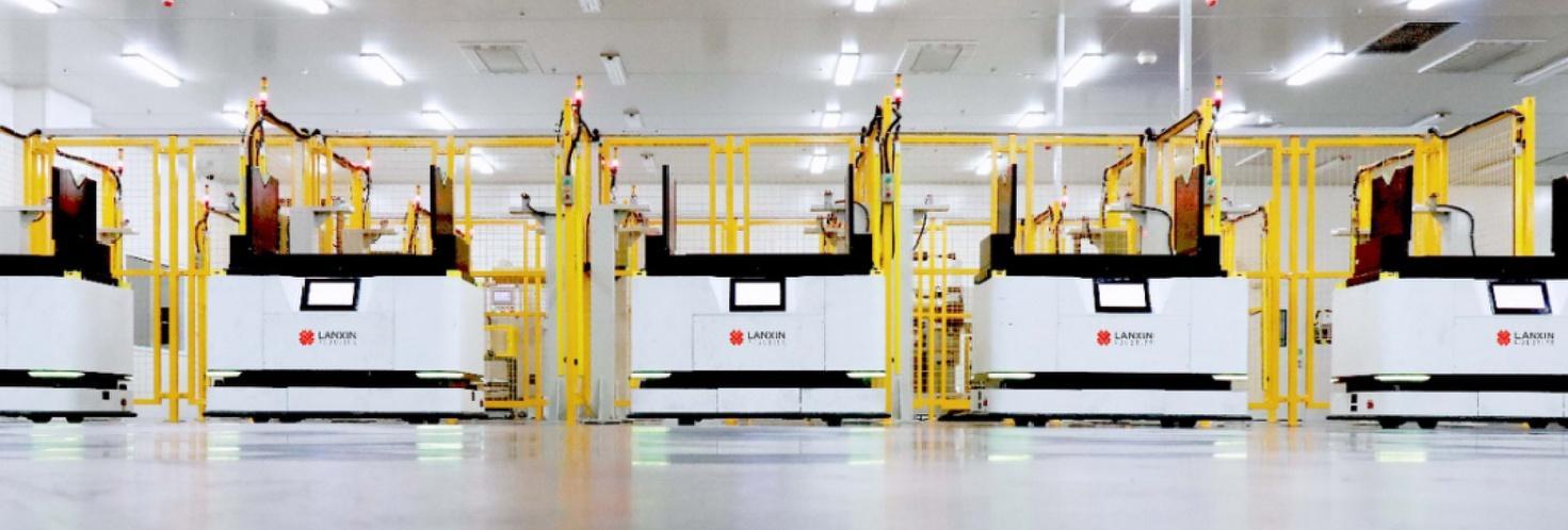 Robot tải/gỡ máy tráng phủ