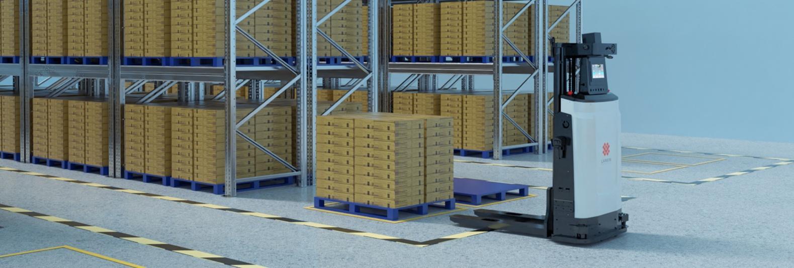 Xe nâng robot không người lái