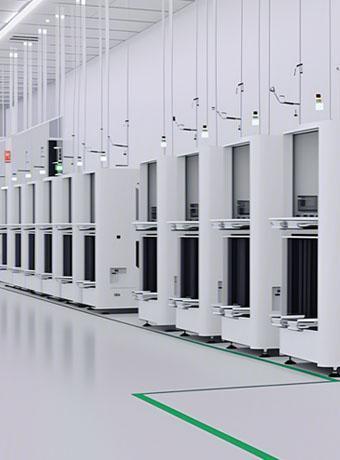 Robot tải/gỡ khay