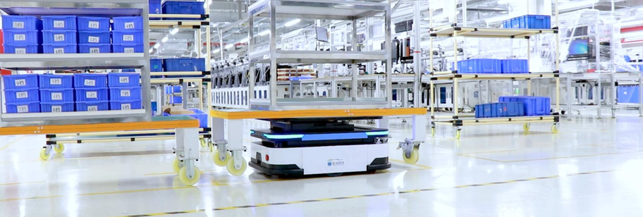 Robot vận chuyển lặn nâng lên