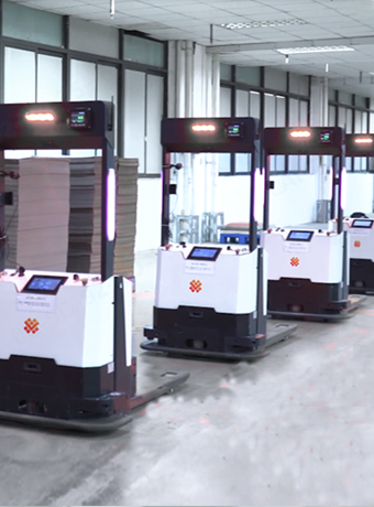 Xe nâng robot không người lái